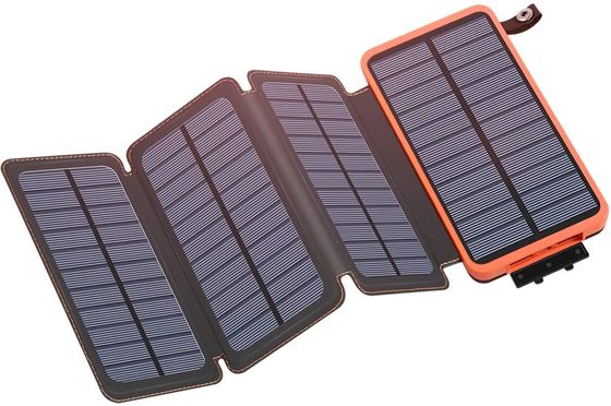 8000mAh 5V ওয়াটারপ্রুফ পোর্টেবল সোলার চার্জার সোলার ফোন চার্জার ক্যাম্পিং