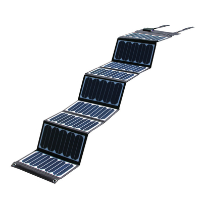 ETFE প্রযুক্তি USB-C সহ পোর্টেবল 60W ফোল্ডেবল সোলার প্যানেল