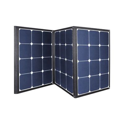 নৌকার জন্য 12V আউটডোর ক্যাম্পিং সোলার প্যানেল কার ব্যাটারি চার্জার 120W