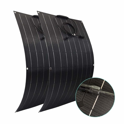 নমনীয় 12V 100w মনোক্রিস্টালাইন সোলার প্যানেল নমনীয়