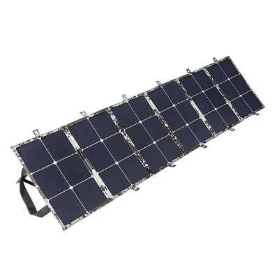 পোর্টেবল 120w ফোল্ডিং সোলার প্যানেল মনো সোলার সেল ETFE ল্যামিনেশন