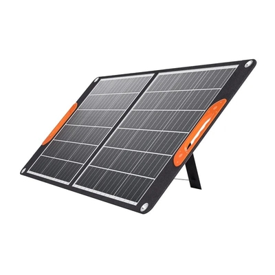 60W 100W 150W বহনযোগ্য ভাঁজ সৌর প্যানেল 200W বহিরঙ্গন ক্যাম্পিং জন্য