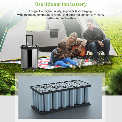 2500Wh জরুরী পোর্টেবল পাওয়ার স্টেশন জেনারেটর LiFePO4 ব্যাটারি