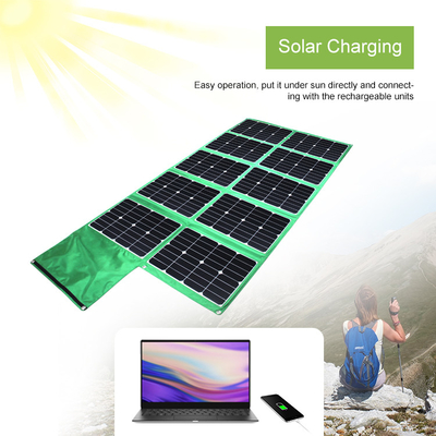 ব্যাটারি পাওয়ার স্টেশন 18V এর জন্য 300w ফোল্ডেবল সোলার প্যানেল সোলার পাওয়ার চার্জার