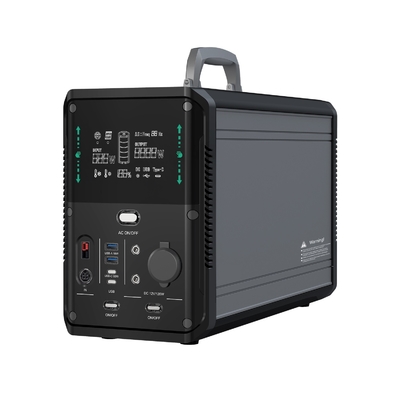 1500W পোর্টেবল প্যানেল সোলার জেনারেটর স্টেশন রিচার্জেবল ব্যাটারি ব্যাকআপ পাওয়ার
