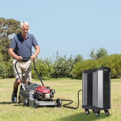 ক্যাম্পিংয়ের জন্য 2500W 4000W পোর্টেবল সোলার জেনারেটর স্টেশন পাওয়ার সিস্টেম