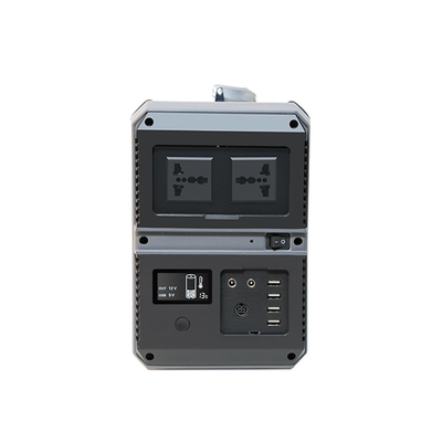 USB পোর্টেবল পাওয়ারস্টেশন সোলার ক্যাম্পিং জেনারেটর 5v DC 12v AC 110v 220v