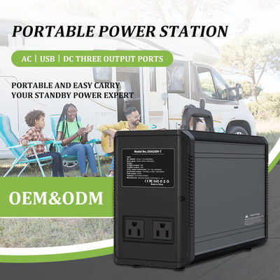 RV এয়ার কন্ডিশনার জন্য LifePO4 ক্যাম্পিং ইমার্জেন্সি ব্যাকআপ সোলার পাওয়ার সিস্টেম জেনারেটর