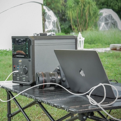 ক্যাম্পিং সোলার প্যানেল পোর্টেবল জেনারেটর 1500W ইমার্জেন্সি সোলার পাওয়ার স্টেশন