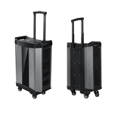 ক্যাম্পিংয়ের জন্য 2500W 4000W পোর্টেবল সোলার জেনারেটর স্টেশন পাওয়ার সিস্টেম