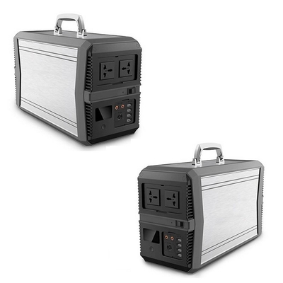 110V 220V লি আয়ন পাওয়ার স্টেশন ব্যাংক এনার্জি সোলার জেনারেটর 1000W