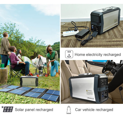 oem 500W 1000W সোলার প্যানেল জেনারেটর সোলার ক্যাম্পিং পাওয়ার স্টেশন লাইটিং সিস্টেম