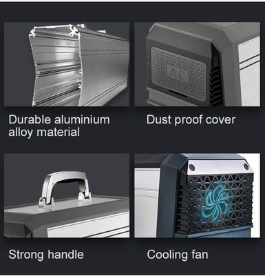 ওডিএম পোর্টেবল মোবাইল পাওয়ারস্টেশন ক্যাম্পিং জেনারেটর ব্যাংক 500 ওয়াট এসি ডিসি ইউএসবি সহ