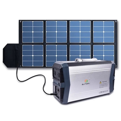 সোলার পোর্টেবল পাওয়ার স্টেশন 500wh 1000W 2000W 3000W রিচার্জেবল ব্যাটারি