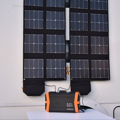 হাউস বিএমএস ব্যাটারির জন্য ROHS 300w লি আয়ন পাওয়ার স্টেশন পোর্টেবল সোলার জেনারেটর